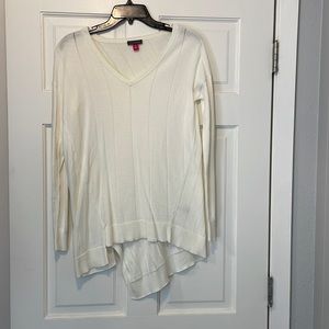Asymmetrical Vince Camuto tunic sweater.